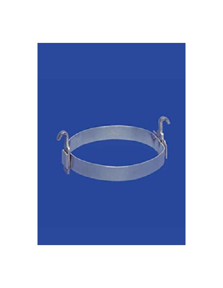 Alu rings with hooks NS12-14 pack 10 pcs.