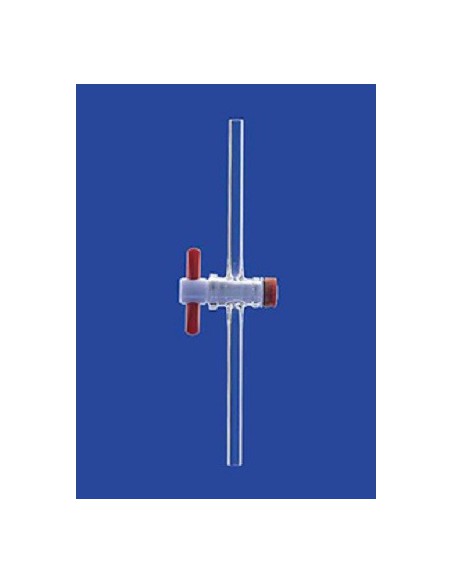 Stopcocks straight with PFTE plug Duran NS12,5 bore 1,5 mm pack