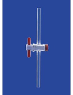 Einweg-Kegelhahn mit PTFE-Küken Duran NS29,2 Bohrung 10 mm
