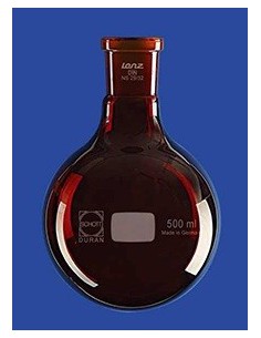 Kolba okrągłodenna 250 ml Duran oranż NS29/32 op. 10 szt.