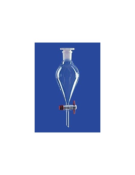 Scheidetrichter Borosilikatglas 3.3 100 ml konisch PTFE Küken