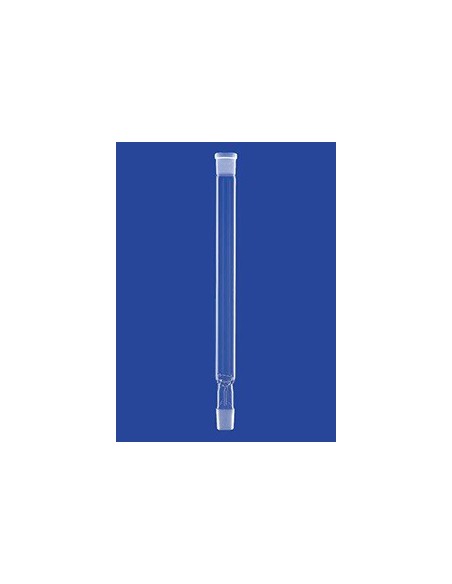 Kolonne nach Hempel mit Füllkörperträger Kern/Hülse Glas