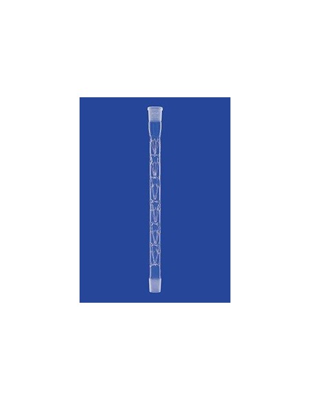 Columns acc. to Vigreux Socket and Cone glass NS 24/29 eff.