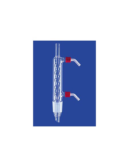 Allihn condenser with Cone NS45/40 water connection GL 14 for