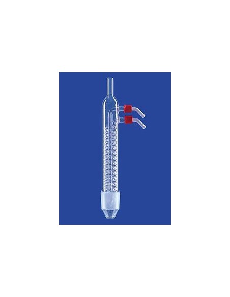 Dimroth-Kühler mit Kern Wasseranschluß GL 14 Glas NS60/46