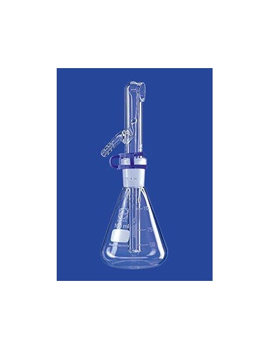 Zerstäuber 100 ml NS19/26 Glas komplett mit Klemme und