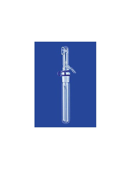 Reagenzglaszerstäuber 6 ml NS14/23 Glas komplett mit Klemme und