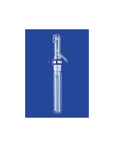 Test tube sprayer 12 ml NS19/26 glass complete with clamp and
