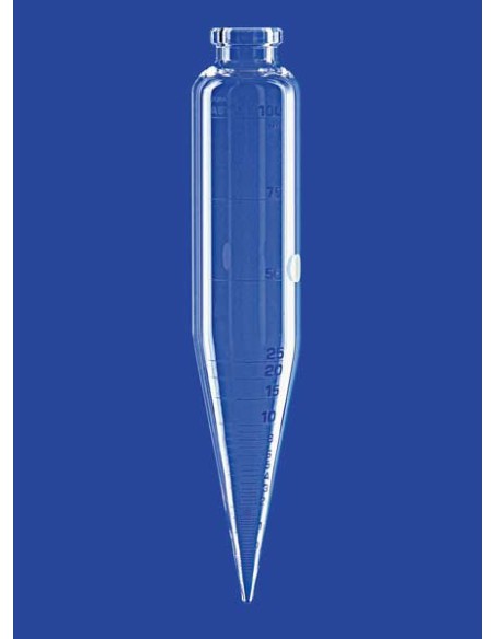 Centrifuge tube 100 ml Duran ASTM D91 cylindrical conical