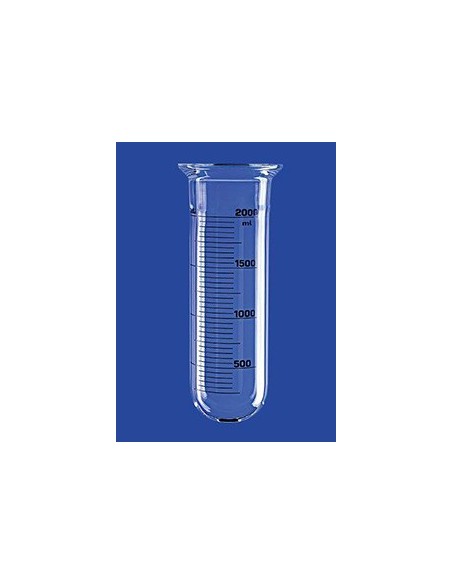 Reaction vessels 0,25 L cylindrical flat glass DN60