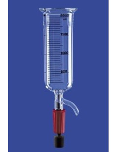 Naczynie reakcyjne 20 L cylindryczne z zaworem 25 mm szklane