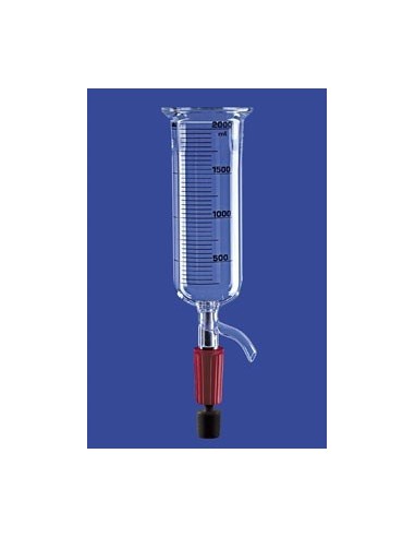 Naczynie reakcyjne 20 L cylindryczne z zaworem 20 mm szklane