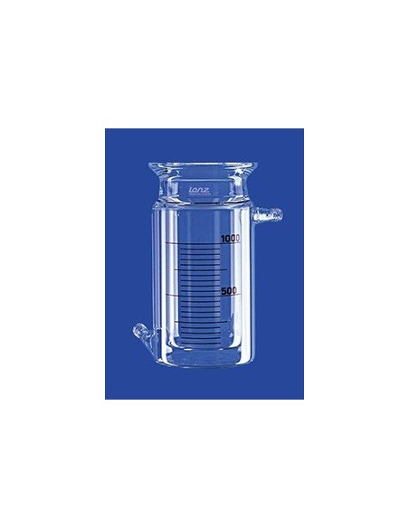 REactions vessels 0,5 L cylindrical with thermostatic jacket GL