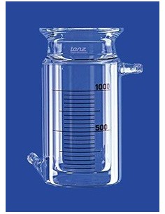 Naczynie reakcyjne 2 L cylindryczne płaszcz grzejny GL 18