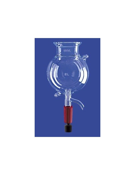 Reaction vessel 6 L spherical with thermostatic jacket valve