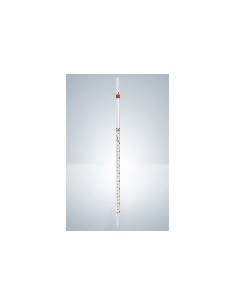 Graduated pipette B 5:0,05 ml AR-glass zero on top amber