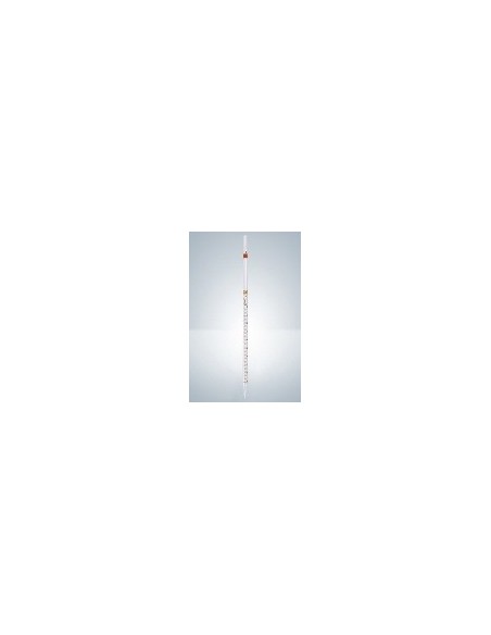 Graduated pipette B 5:0,05 ml AR-glass zero on top amber