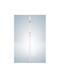 Graduated pipette B 1:0,01 ml AR-glass zero on top amber