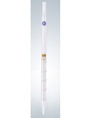 Messpipette 25:0,1 ml AR-Glas für Gewebekultur völliger Ablauf