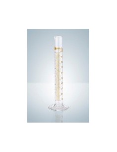 Cylinder miarowy klasy B 100 ml brązowa podziałka kreskowa op.