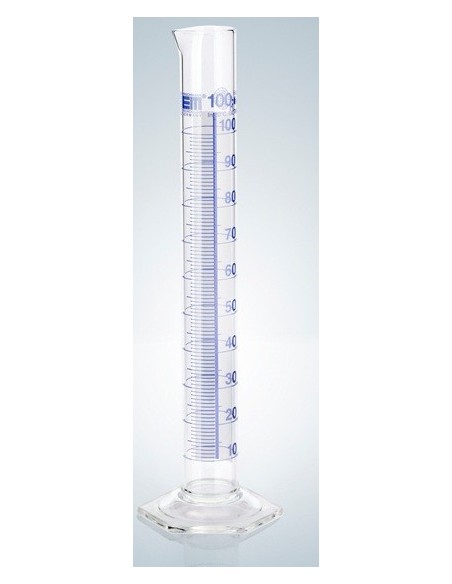 Measuring cylinder 5 ml Duran class A Schellbach CC ring
