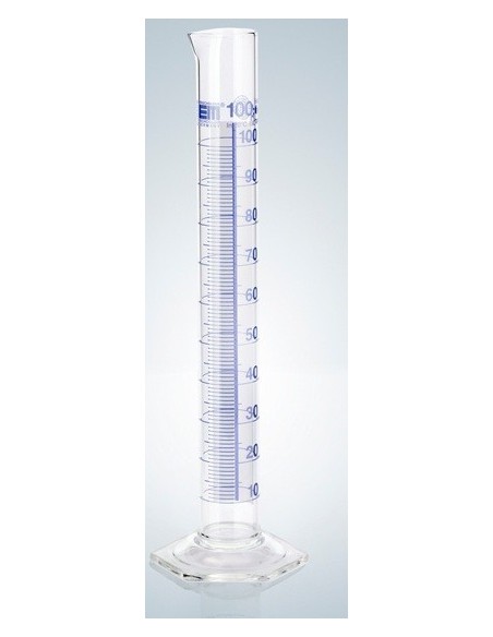 Measuring cylinder 250 ml Duran class A Schellbach CC ring