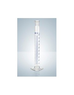 Mischzylinder 10 ml Duran Klasse B Polystopfen Strichteilung