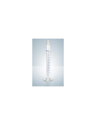 Cylinder do mieszania klasy B 10 ml korek z tw. niebieska