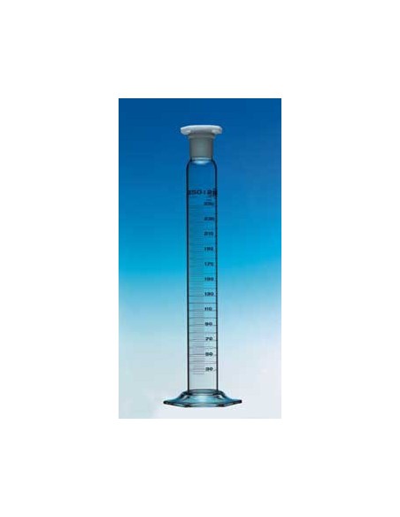 Mixing cylinder 10 ml Duran class A CC ring blue graduation