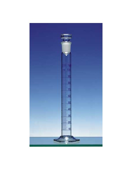 Cylinder do mieszania klasy A 100 ml Certyfikat korek szklany