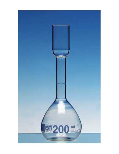 Volumetric flask acc. to Kohlrausch 200 ml Duran CC sugar
