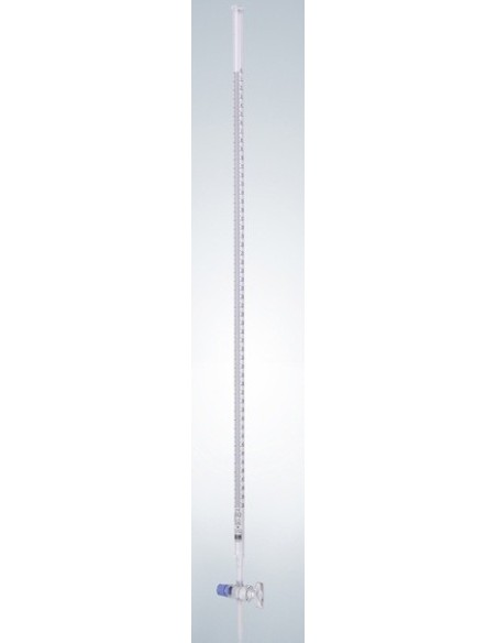 Burette 10:0,02 ml Duran class B straight glass stopock black