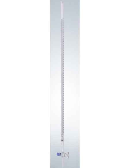 Bürette 25:0,05 ml Duran Klasse B gerader Glashahn schwarz