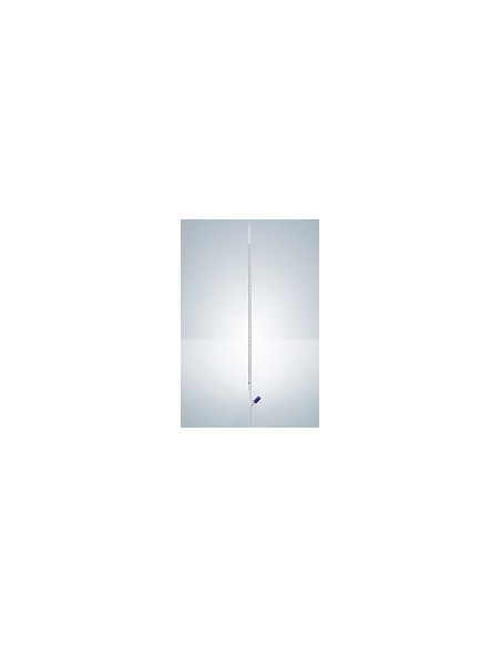 Burette 25 ml Duran class B straight valve stopcock PTFE