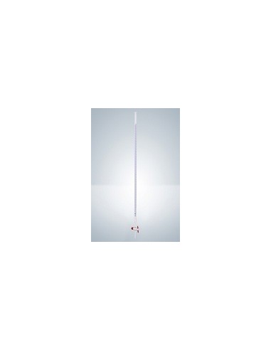 Burette 10:0,02 ml Duran AS straight glass stopcock PTFE key