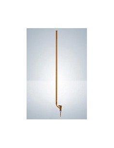 Biureta 10:0,02 ml Duran oranż Klasa B szklany kurek boczny