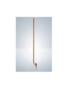 Biureta 50:0,10 ml Duran oranż Klasa B szklany kurek boczny