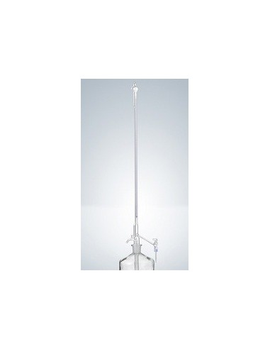 Automatic burette Pellet 50:0,1 ml class B lateral glass