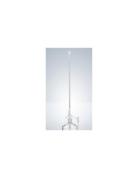 Automatic burette Pellet 50:0,1 ml class B lateral glass
