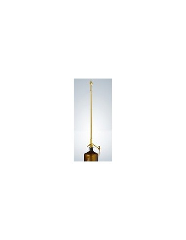 Automatic burette Pellet 10:0,02 ml amber lateral glass