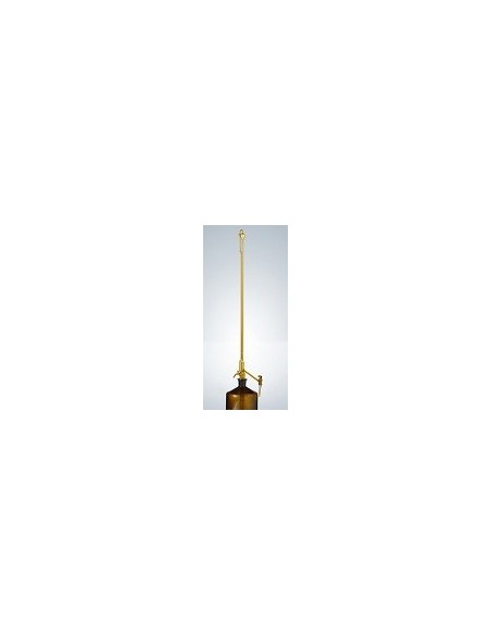 Automatic burette Pellet 10:0,02 ml amber lateral glass