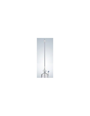 Burette Pellet 25 ml AS CC lateral stopcock with PTFE spindle