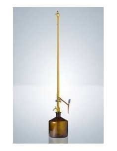Titrierapp. nach Pellet 25 ml Braun seitl. PTFE-Spindelhahn