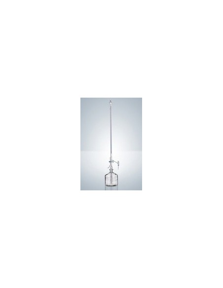 Burette Pellet 25:0,05 ml AS CC lateral glass stopcock