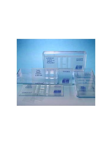 Zählkammer nach Thoma-neu dunkellinig Tiefe 0,1 mm CE gem. IVD