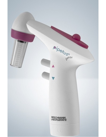 Pipetus-junior manually operated pipette filler for pipettes up
