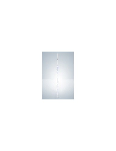 Graduated pipette AS 1:0,01 ml AR-glass CC zero in tip blue