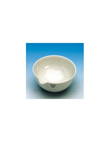 Evaporating basin 25 ml Ø 50 mm spout glazed without base heigh