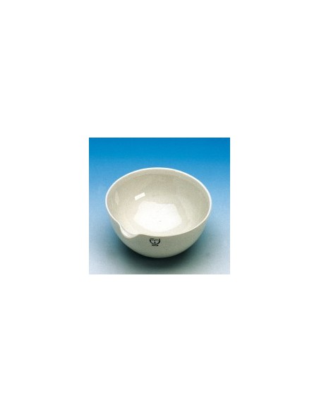 Evaporating basin 25 ml Ø 50 mm spout glazed without base heigh
