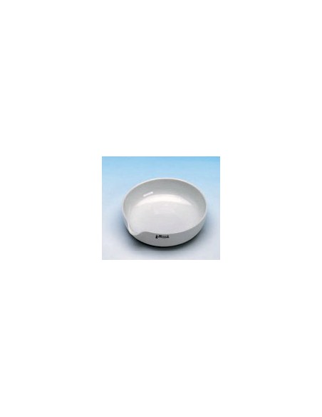 Evaporating basin 10 ml Ø 50 mm pout glazed shallow form height